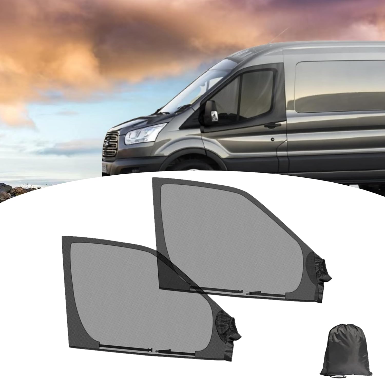 Car Accessories Gifts - 2 шт. универсальных противомоскитных сеток для