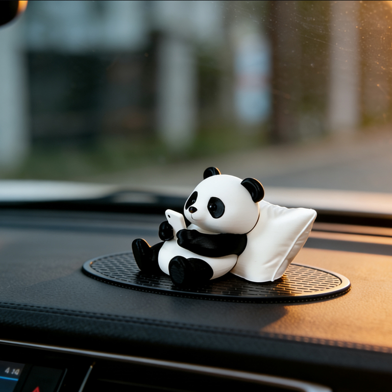 Car Accessories Must Have - Скульптурный орнамент в виде панды, украшение