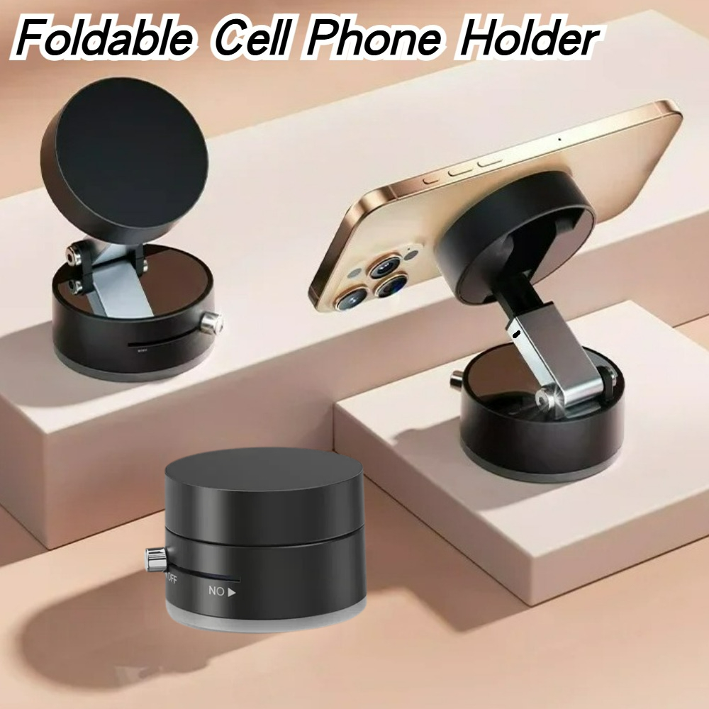 Car Accessories Phone Holder - Высокопроизводительный магнитный вакуумный держатель, складная универсальная