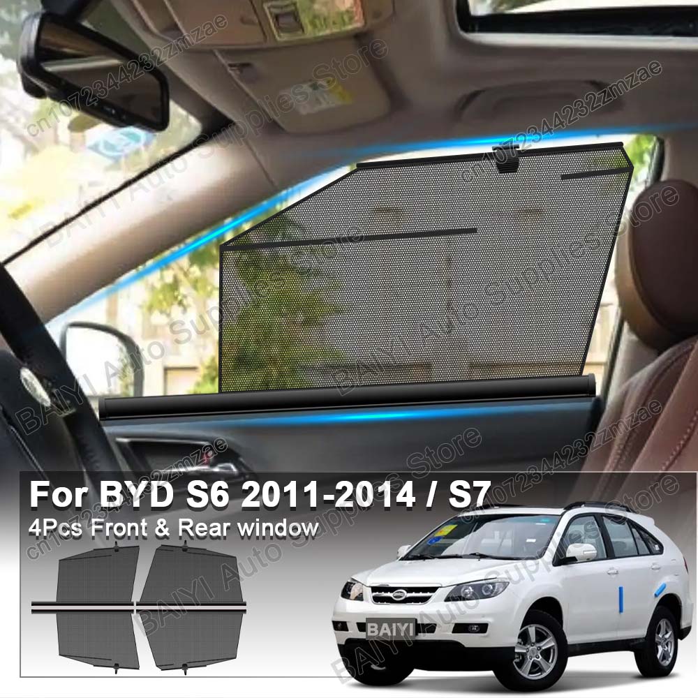Automatic Car Sunshade - Солнцезащитные шторки для боковых окон автомобиля