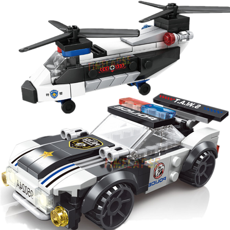 Car Accessories Gift Ideas - НОВЫЙ DIY MOC городской самолет SWAT