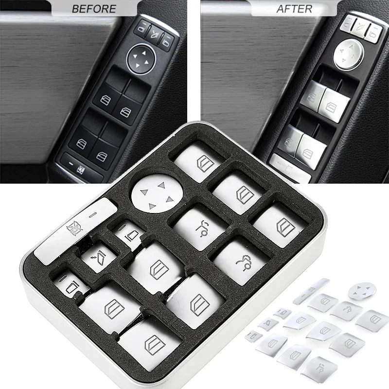 Car Accessories Low Price - 14 шт. наклеек для ремонта кнопок