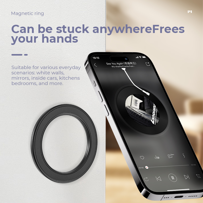 Car Accessories Phone Holder - Сильное магнитное кольцо для телефона Magsafe,