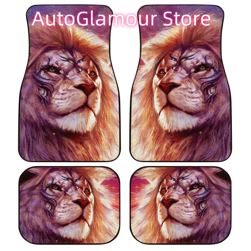 Car Accessories Gift Ideas - Автомобильные коврики Warrior Lion, автомобильные аксессуары