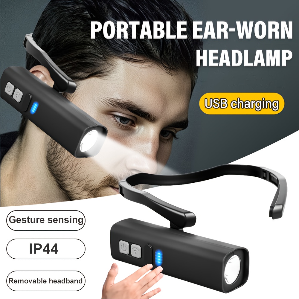 Led Headlight Bulbs - Налобный фонарь с зажимом для ушей