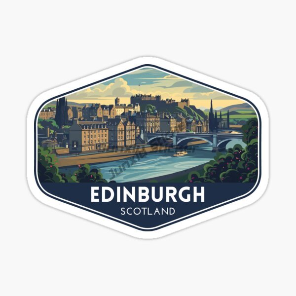 Car Accessories Edinburgh - Наклейка на автомобиль с изображением пейзажа