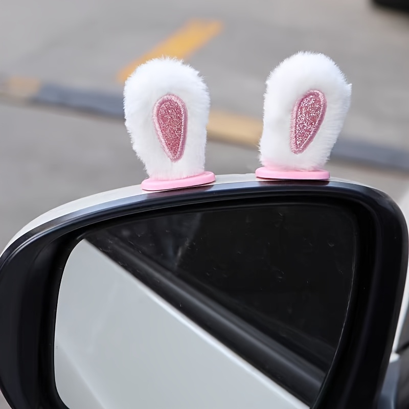 Car Accessories Useful - Пара плюшевых украшений для автомобильных зеркал