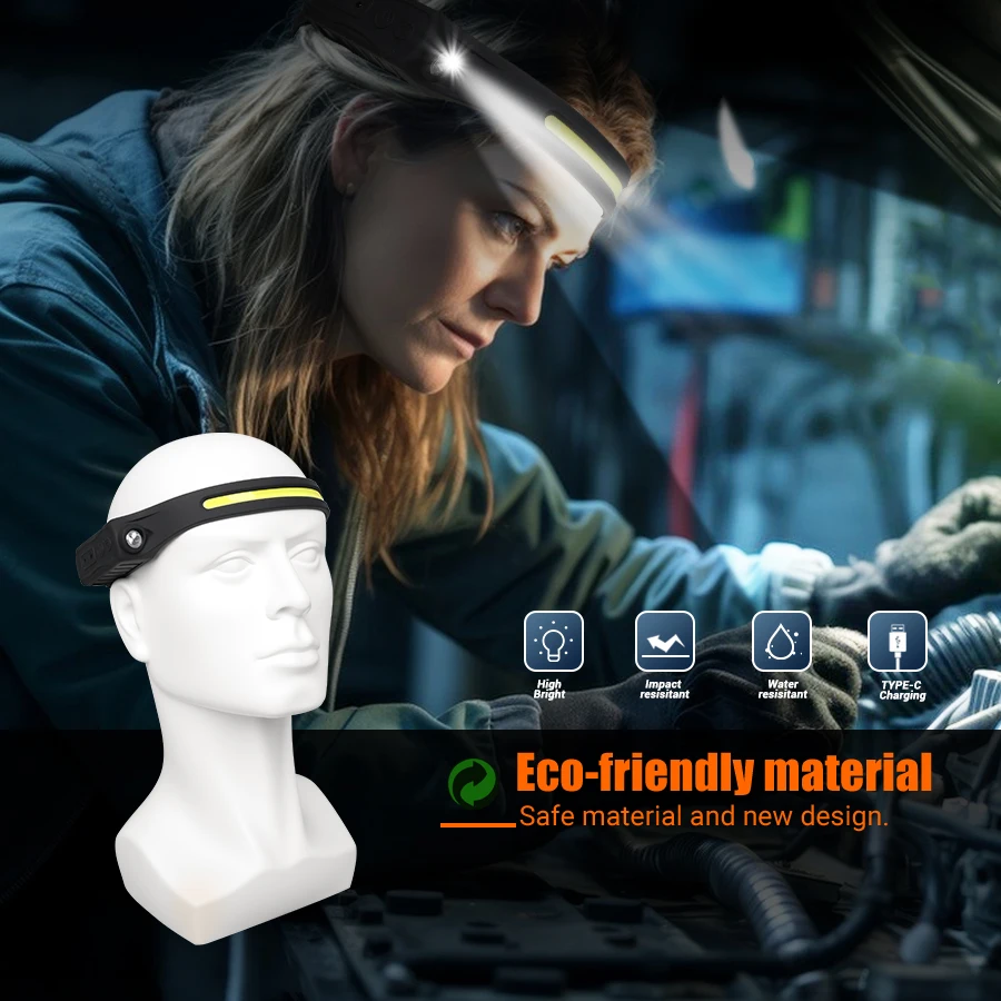 Перезаряжаемая фара с датчиком – обзор и цена Led Headlight Bulbs