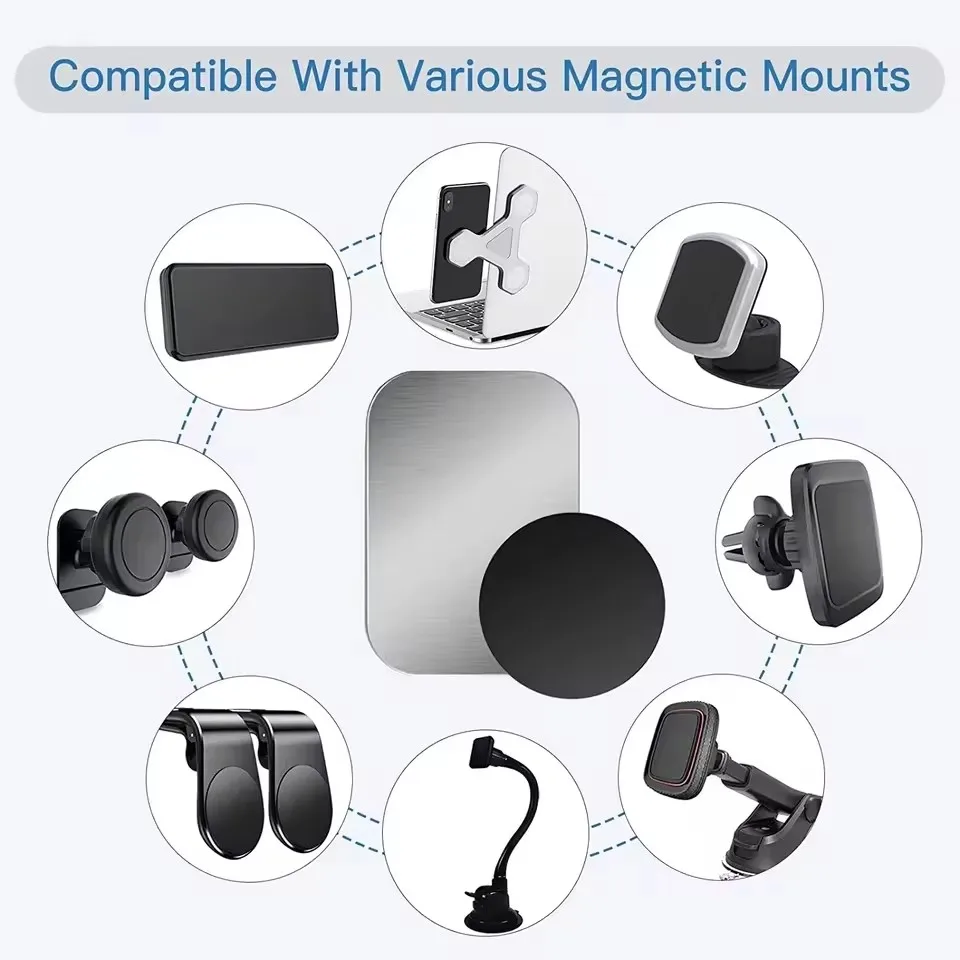 Металлическая пластина-диск дл – обзор и цена Car Accessories Phone Holder