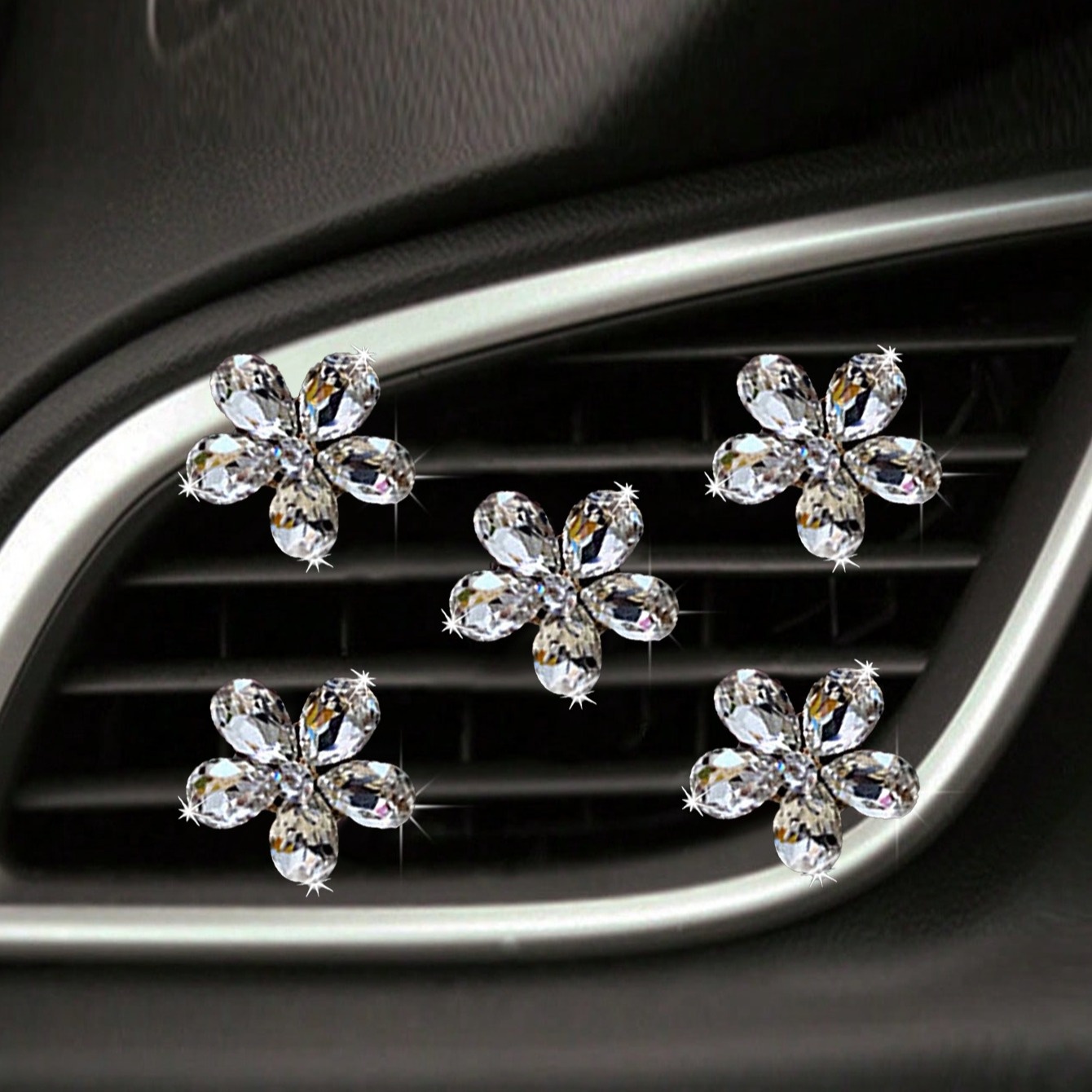 5 шт. блестящие хрустальные цв – обзор и цена Car Accessories Must Have
