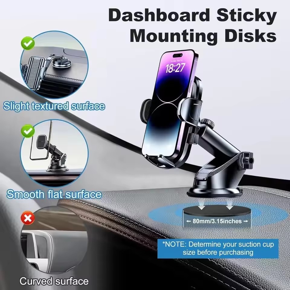 Универсальный набор клейких по – обзор и цена Car Accessories Phone Holder