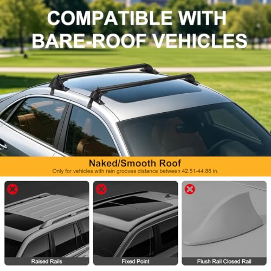 43 универсальных поперечных кр – обзор и цена Car Roof Rack Cross Bar