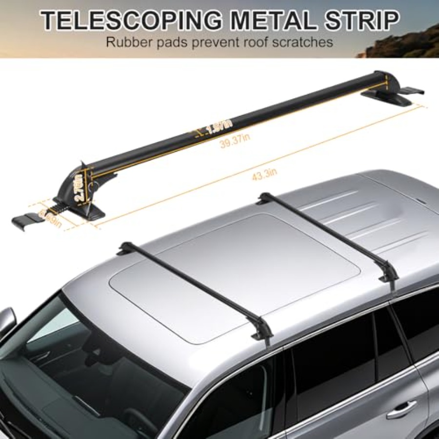 43 универсальных поперечных кр – обзор и цена Car Roof Rack Cross Bar