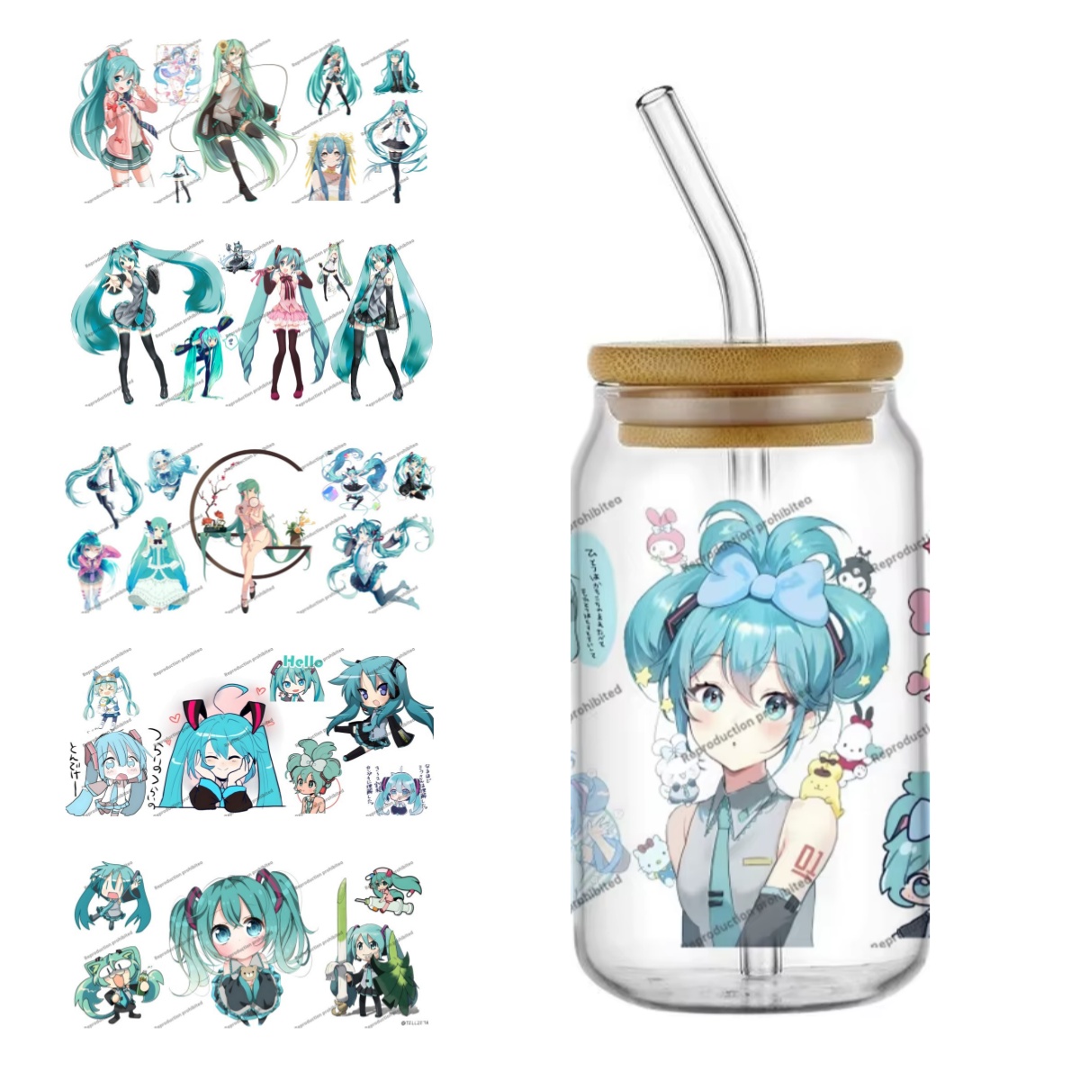Наклейки для стаканов Hatsune  – обзор и цена Car Accessories Ebay