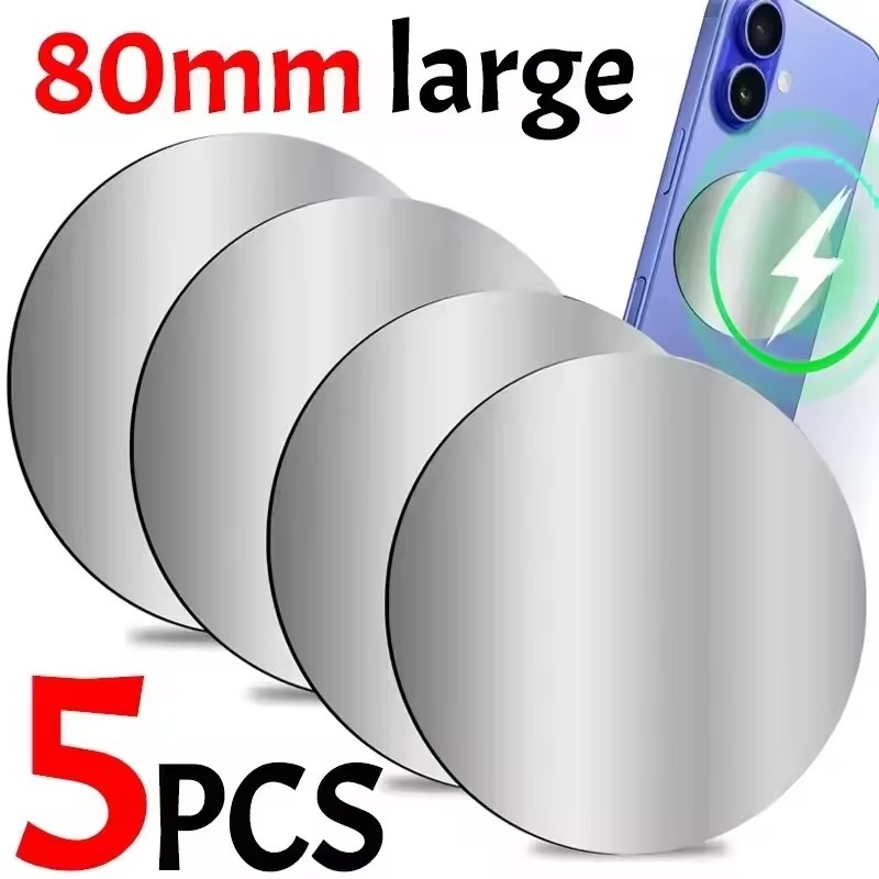 1-5 шт. 8-см магнитные металли – обзор и цена Car Accessories Phone Holder