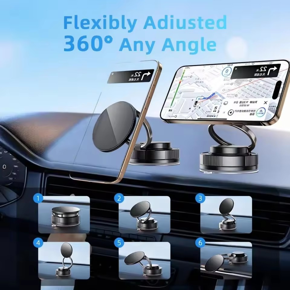 Новый магнитный держатель для  – обзор и цена Car Accessories Phone Holder