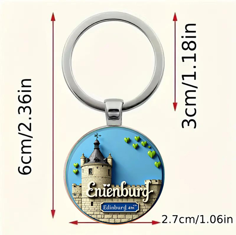 Круглый брелок для ключей в ср – обзор и цена Car Accessories Edinburgh